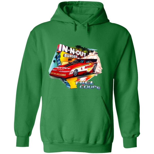 The Hill Gang In N Out Burger Fuel Coupe Hoodie - Image 2