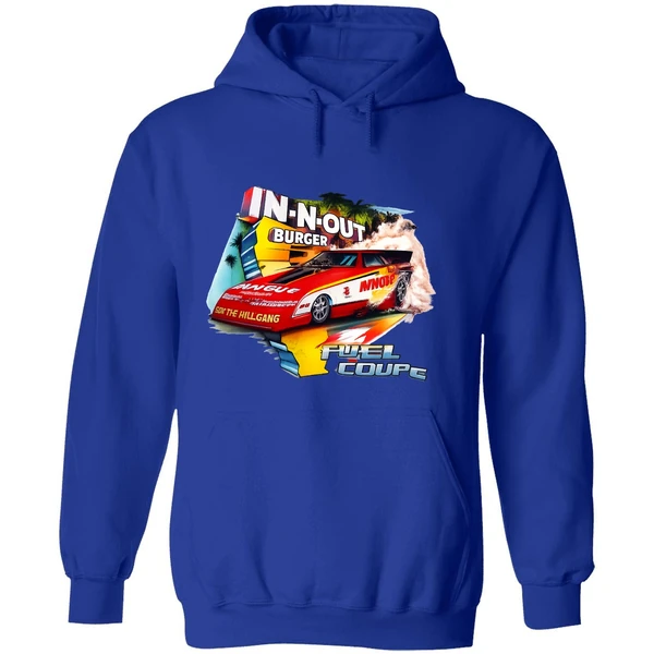 The Hill Gang In N Out Burger Fuel Coupe Hoodie - Image 7
