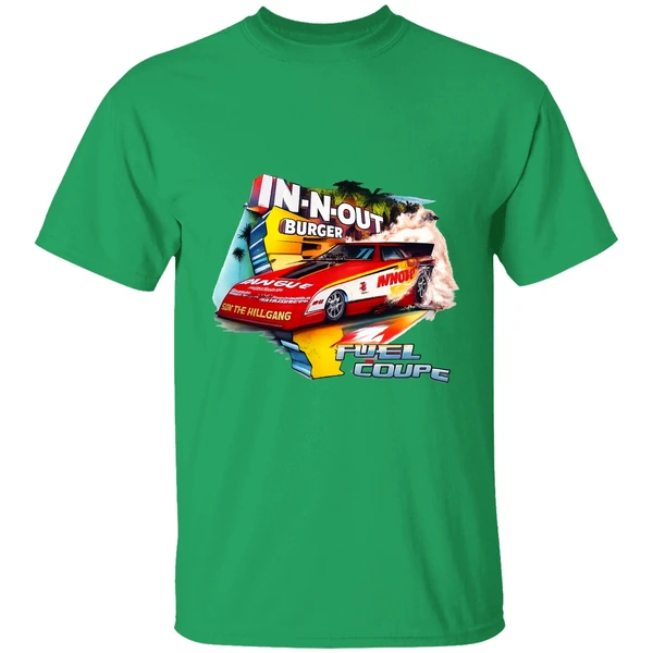 The Hill Gang In N Out Burger Fuel Coupe Shirt - Image 2
