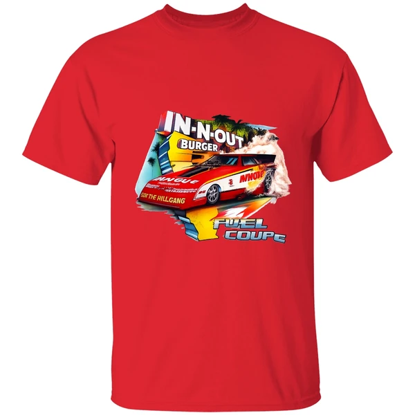 The Hill Gang In N Out Burger Fuel Coupe Shirt - Image 7