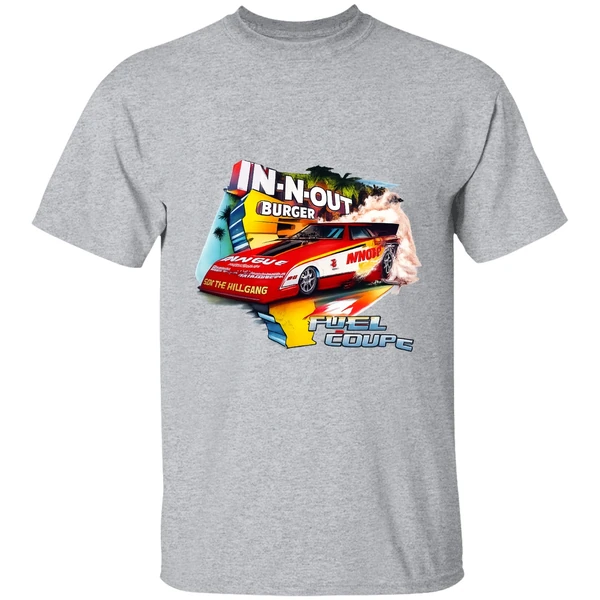 The Hill Gang In N Out Burger Fuel Coupe Shirt - Image 9