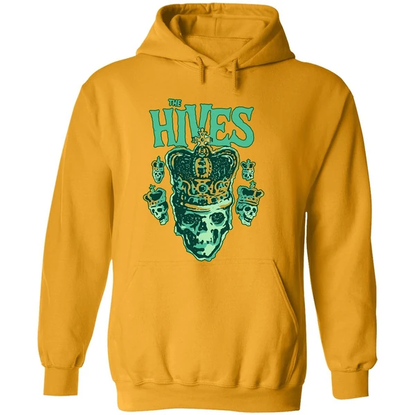 The Hives Green Skull Crown Hoodie