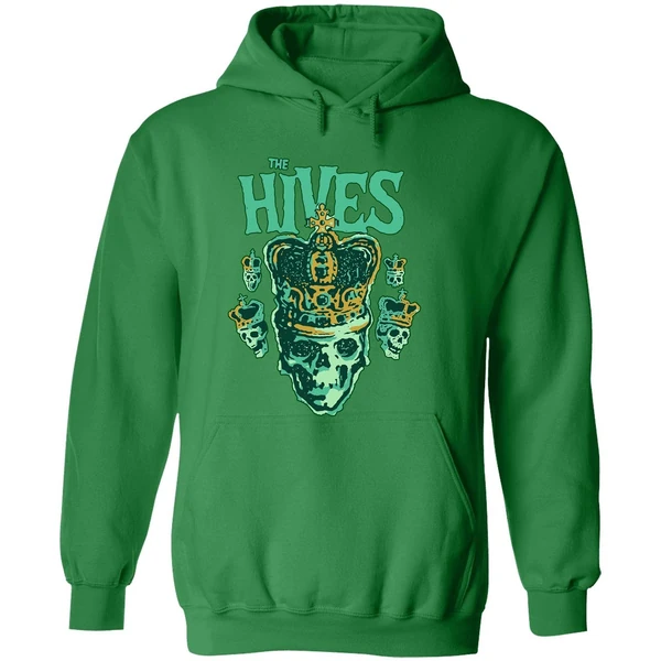 The Hives Green Skull Crown Hoodie - Image 2