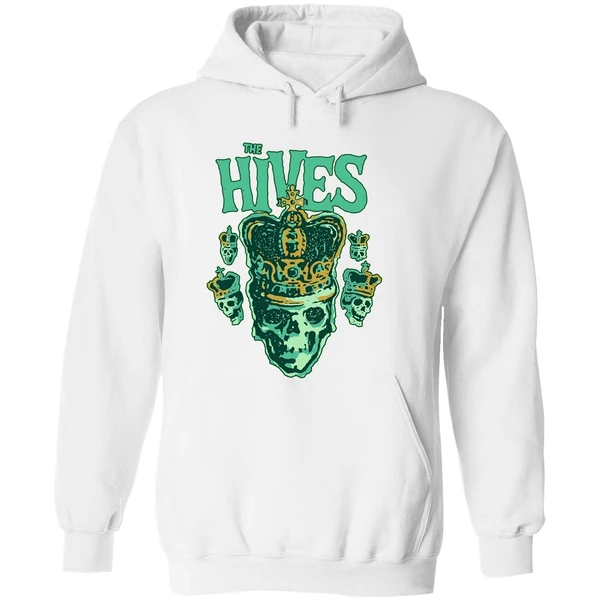 The Hives Green Skull Crown Hoodie - Image 8