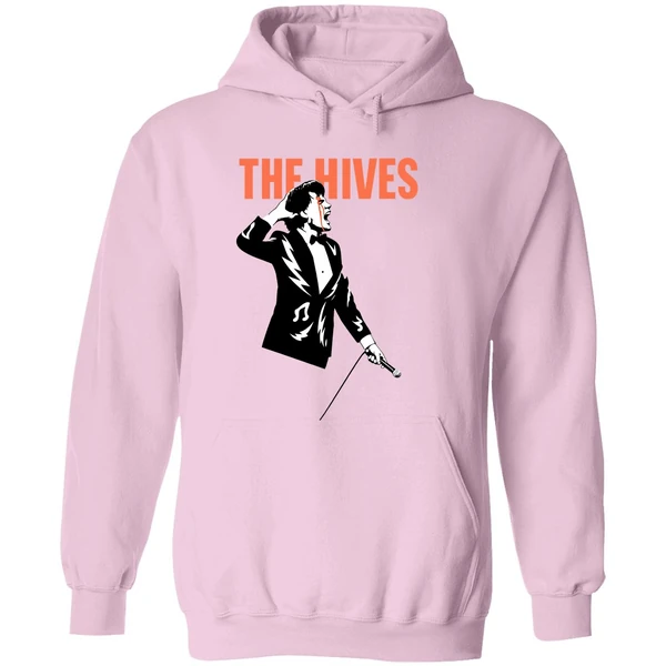 The Hives The Death Of Randy Fitzsimmons Album Bleeding Pelle 2023 Hoodie - Image 5