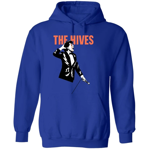 The Hives The Death Of Randy Fitzsimmons Album Bleeding Pelle 2023 Hoodie - Image 7