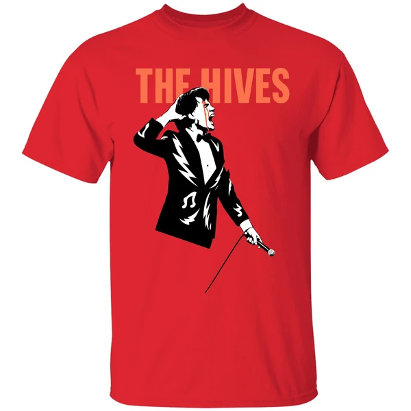 The Hives The Death Of Randy Fitzsimmons Album Bleeding Pelle 2023 Shirt - Image 7
