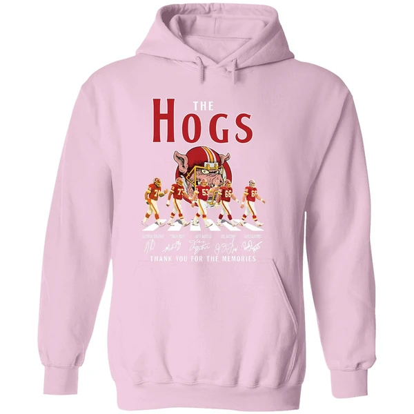 The Hogs Washington Redskins Abbey Road Hoodie - Image 5
