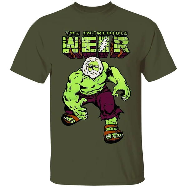 the incredible weir shirt militarygreen