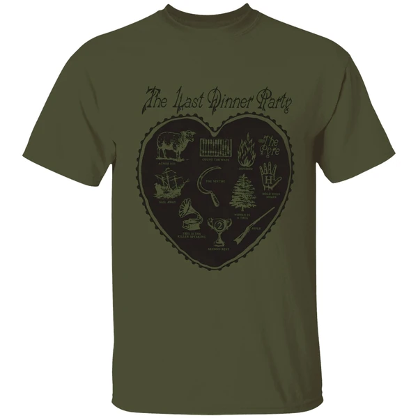The Last Dinner Party Off White Heart Shirt - Image 9