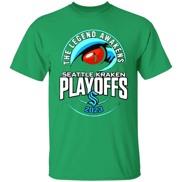 The Legend Awakens Seattle Kraken Playoffs 2023 Shirt