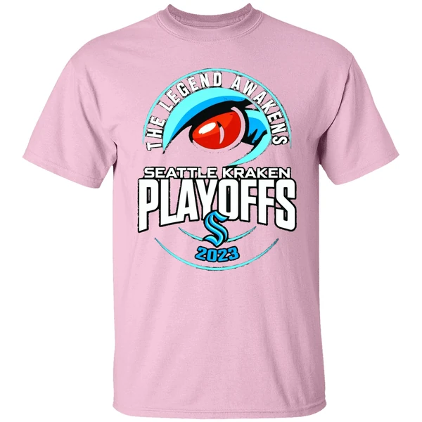 The Legend Awakens Seattle Kraken Playoffs 2023 Shirt The Legend Awakens Seattle Kraken Playoffs 2023 Shirt