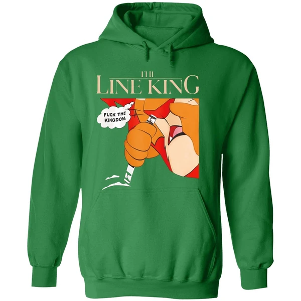 The Line King Fuck The Kingdom Hoodie - Image 2
