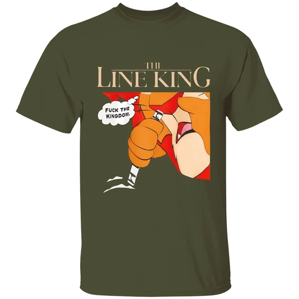 The Line King Fuck The Kingdom Shirt - Image 4