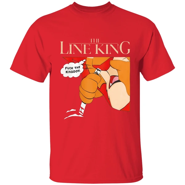 The Line King Fuck The Kingdom Shirt - Image 7