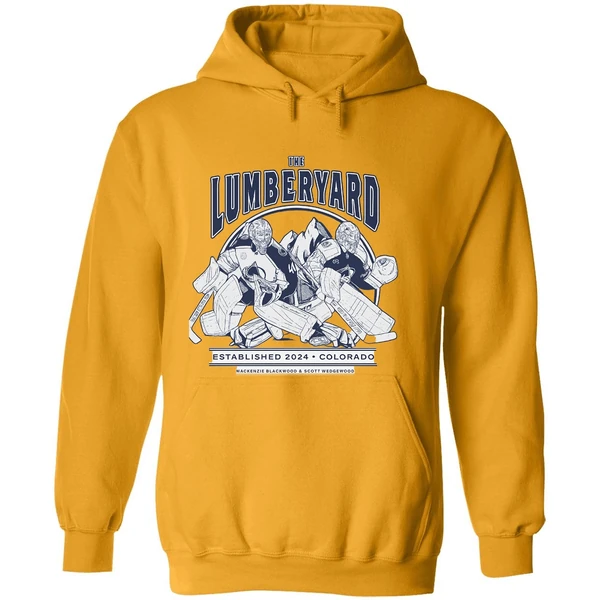 The Lumberyard Colorado Avalanche Hockey Established 2024 Hoodie