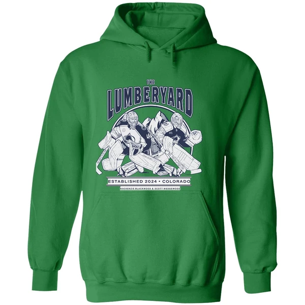 The Lumberyard Colorado Avalanche Hockey Established 2024 Hoodie - Image 2