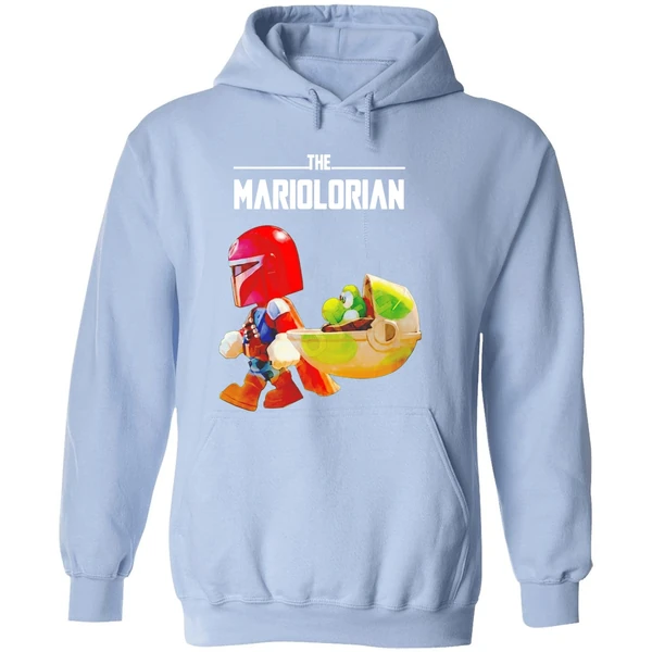 The Mariolorian Star Wars Super Mario Bros Hoodie - Image 4