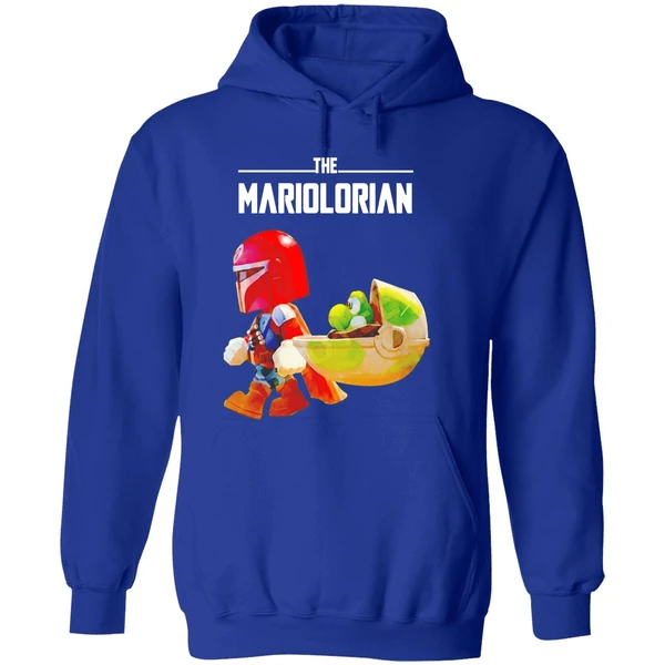 The Mariolorian Star Wars Super Mario Bros Hoodie - Image 7