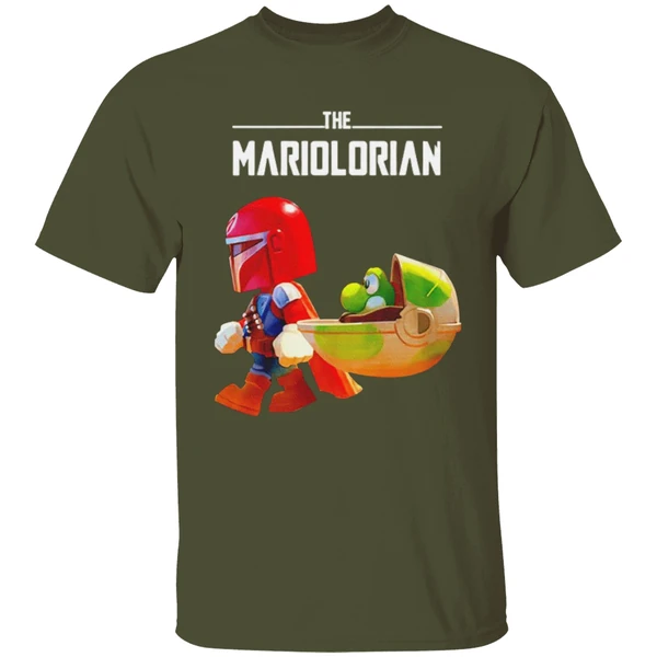 The Mariolorian Star Wars Super Mario Bros Shirt - Image 4