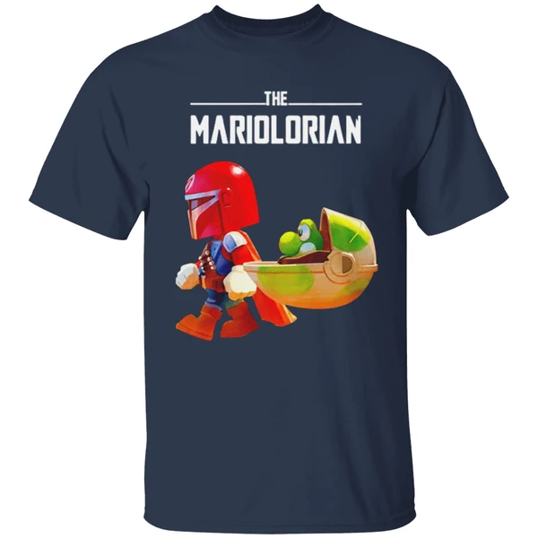 The Mariolorian Star Wars Super Mario Bros Shirt - Image 5