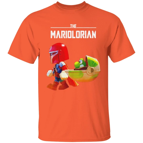 The Mariolorian Star Wars Super Mario Bros Shirt - Image 6