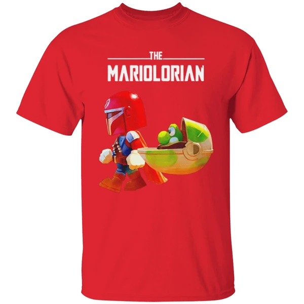 The Mariolorian Star Wars Super Mario Bros Shirt - Image 7