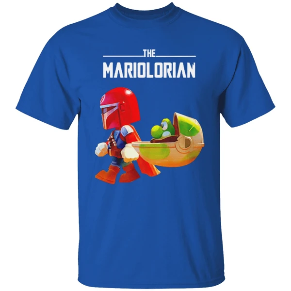 The Mariolorian Star Wars Super Mario Bros Shirt - Image 8