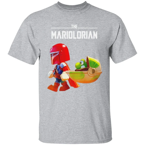The Mariolorian Star Wars Super Mario Bros Shirt - Image 9