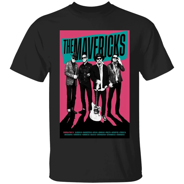 The Mavericks European Uk 2024 Tour Shirt