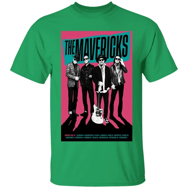 The Mavericks European Uk 2024 Tour Shirt - Image 2