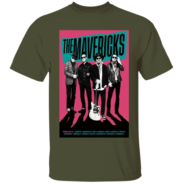The Mavericks European Uk 2024 Tour Shirt - Image 4