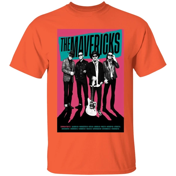 The Mavericks European Uk 2024 Tour Shirt - Image 6