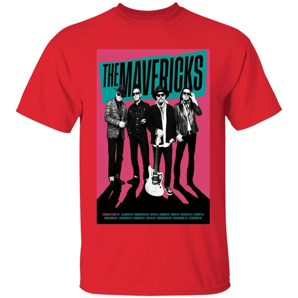 The Mavericks European Uk 2024 Tour Shirt - Image 7