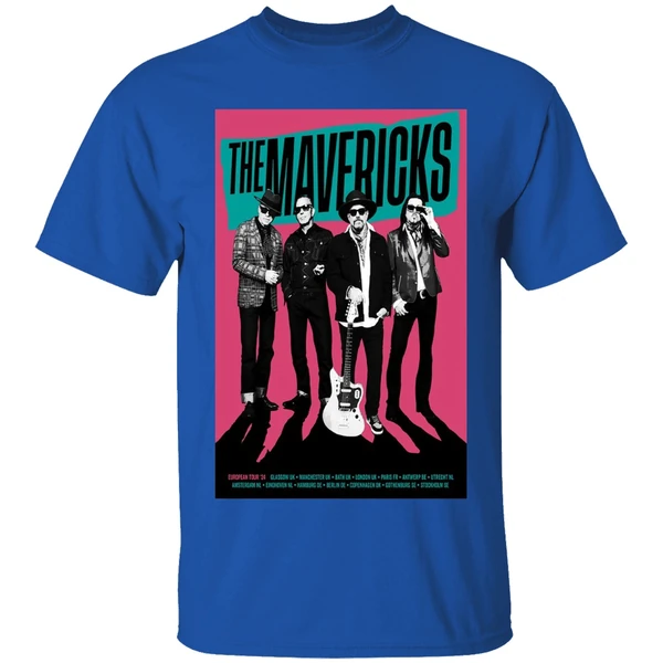The Mavericks European Uk 2024 Tour Shirt - Image 8
