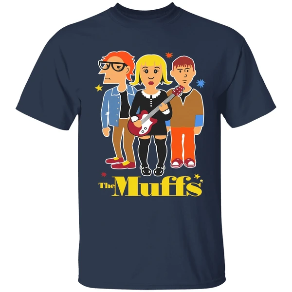 the muffs ronnie kim roy shirt navy