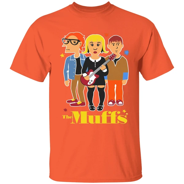 the muffs ronnie kim roy shirt orange