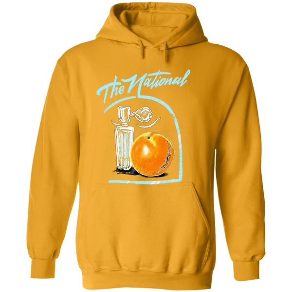 The National Tangerine Perfume Muscle Hoodie
