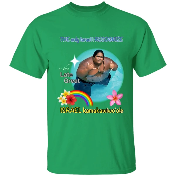 The Only Israel I Recognize Is The Late Great Israel Kamakawiwoole Shirt - Image 2
