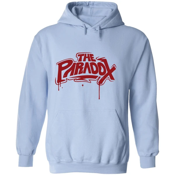 The Paradox Black Spray Paint Hoodie - Image 4