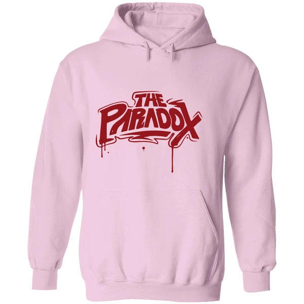 The Paradox Black Spray Paint Hoodie - Image 5