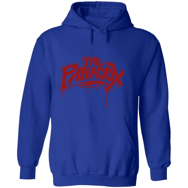 The Paradox Black Spray Paint Hoodie - Image 7