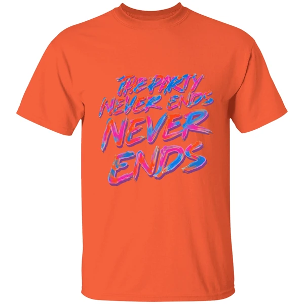 The Party Never Ends Juice Wrld Shirt - Image 3