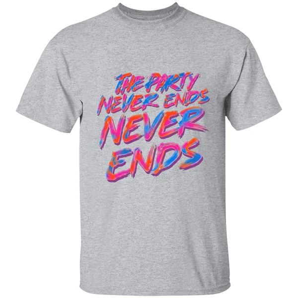 the party never ends juice wrld shirt sportgrey