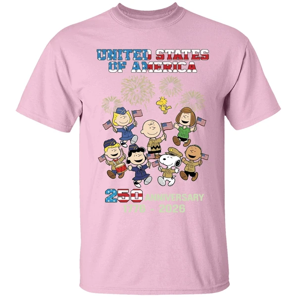 The Peanuts Usa 250th Anniversary 1776 2026 Shirt - Image 3