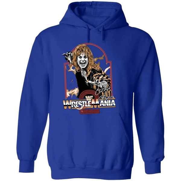The Prince Of Darkness Ozzy Osbourne Wrestlemania Hoodie - Image 7