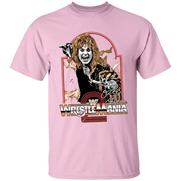 The Prince Of Darkness Ozzy Osbourne Wrestlemania Shirt - Image 3