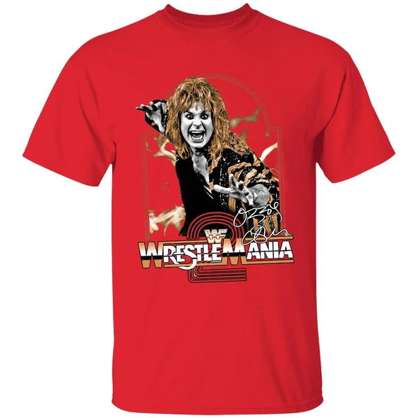 The Prince Of Darkness Ozzy Osbourne Wrestlemania Shirt - Image 7