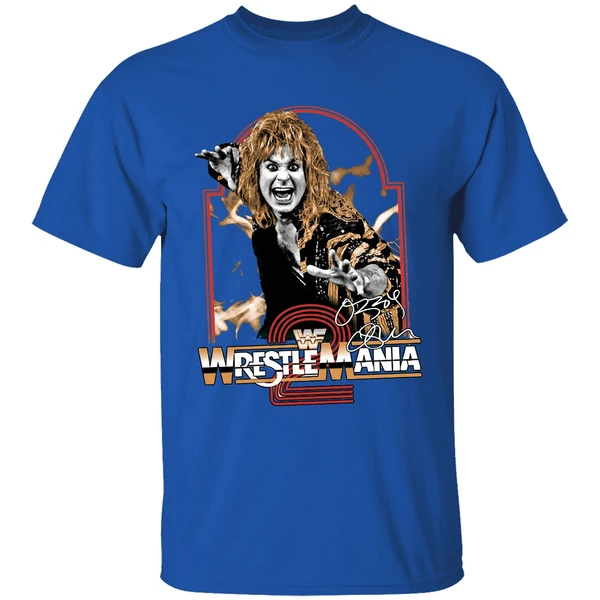 The Prince Of Darkness Ozzy Osbourne Wrestlemania Shirt - Image 8