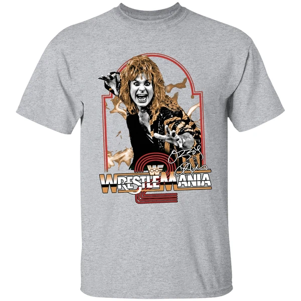 The Prince Of Darkness Ozzy Osbourne Wrestlemania Shirt - Image 9